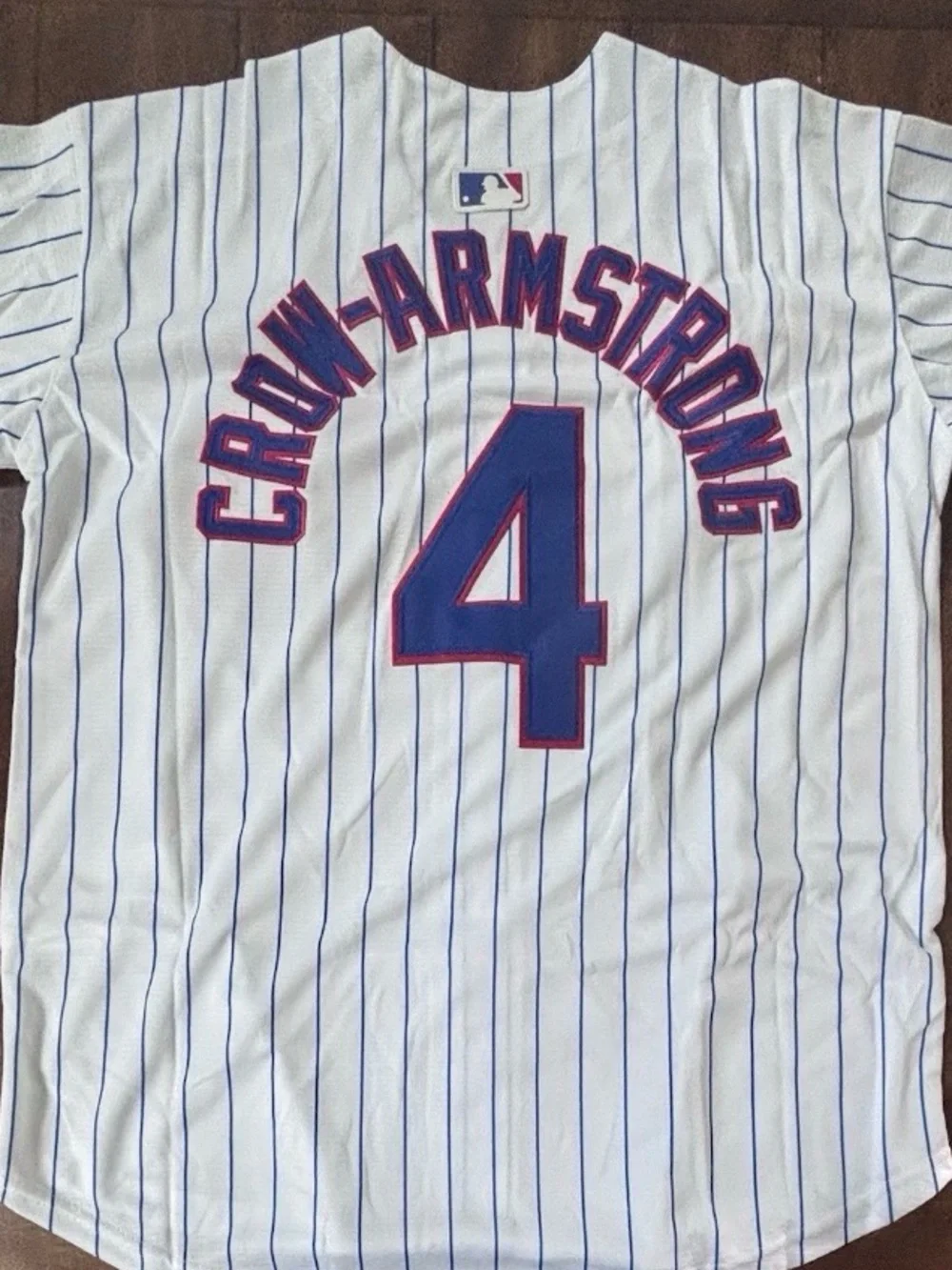 Chicago Cubs Pete Crow-Armstrong White Home Jersey MLB Adult Large NWT
